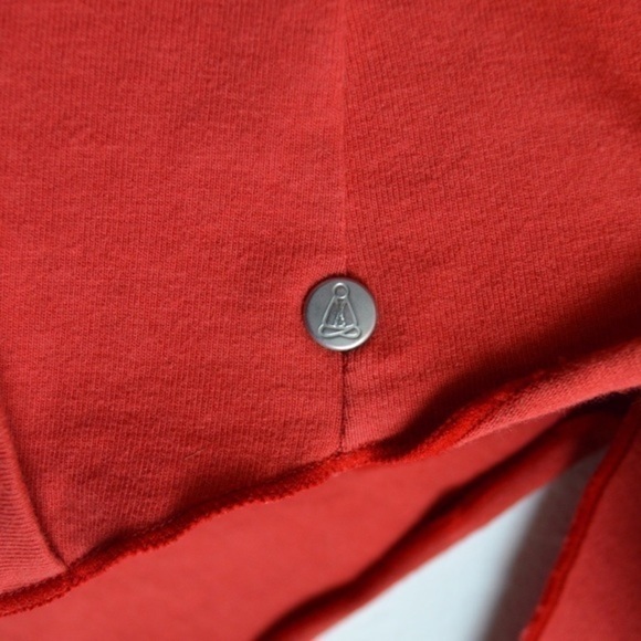 Neon Buddha V Neck Button Down Sleeveless Tank Top Coral Color, Size X-Small - Picture 7 of 7